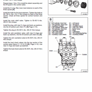 Bobcat 440, 443 and 443B Skid-Steer Loader Service Manual