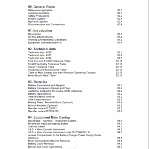 OM Pimespo TN Type 4526, CN Type 4525, CNS Type 4527 and CNI Type 4528 Workshop Manual