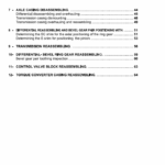 Om Pimespo Transmission TXL 30/S Workshop Manual