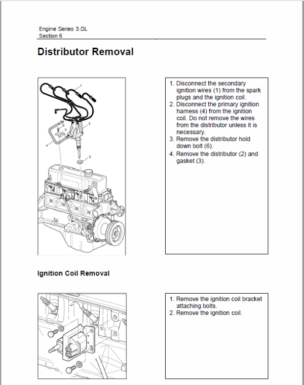 OM Pimespo Engine 3.0L For Forklift Trucks Repair Rules Manual