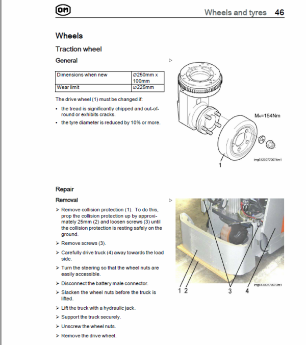 OM Pimespo XOP10 and XOP10ac Series XOP Lift Workshop Repair Manual