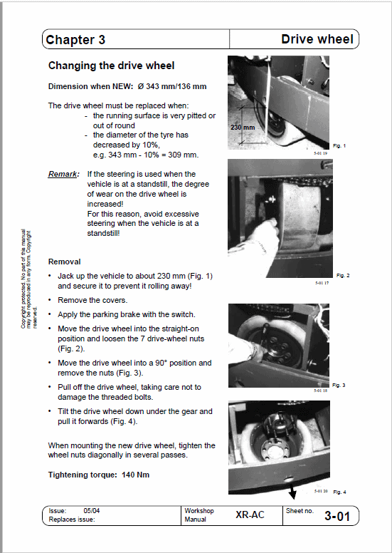 OM Pimespo XRac Reach Trucks Workshop Repair Manual