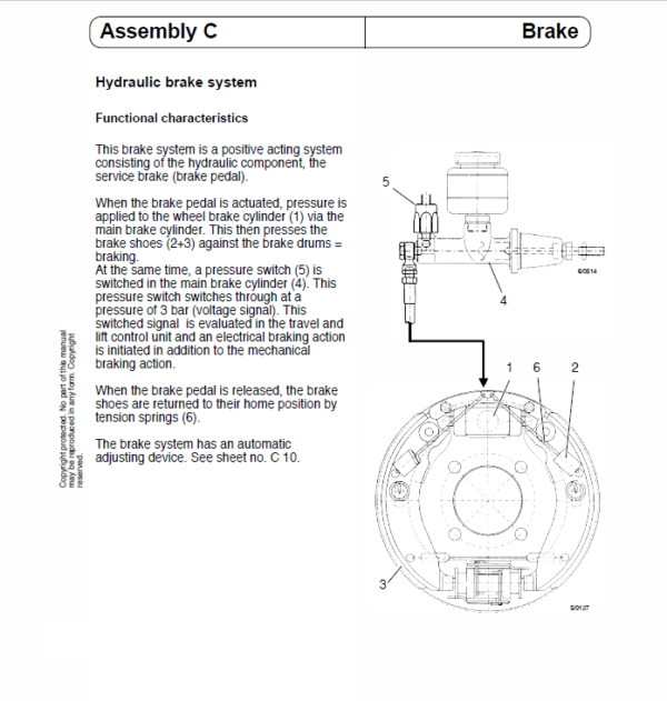 OM Pimespo ETL13 Forklift Workshop Manual