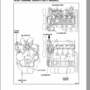 OM Pimespo XD25 and XD30 Forklift Workshop Manual