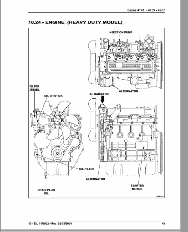 OM Pimespo XD25 and XD30 Forklift Workshop Manual