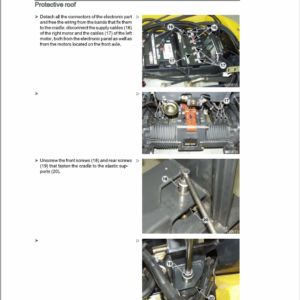 OM Pimespo XE22ac, XE25ac, XE25Lac, XE30ac Forklift Workshop Manual