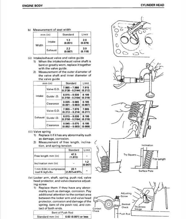 OM Pimespo 4D98E Diesel Engine For Forklift Trucks Shop Manual