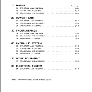 Bobcat 130 Hydraulic Excavator Service Manual