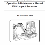 Bobcat 335 Compact Excavator Service Manual
