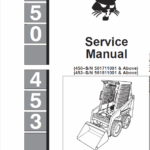 Bobcat 450 and 453 Skid-Steer Loader Service Manual