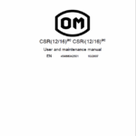 OM PIMESPO FIAT CSR, TLR, CSRi, TSR, CSR12ac, CSR16ac Workshop Repair Manual