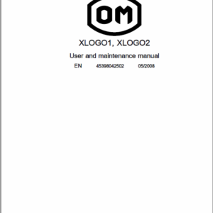 OM PIMESPO XLOGO1 and XLOGO2 Series 4539 – 4549 Order Picker Workshop Repair Manual