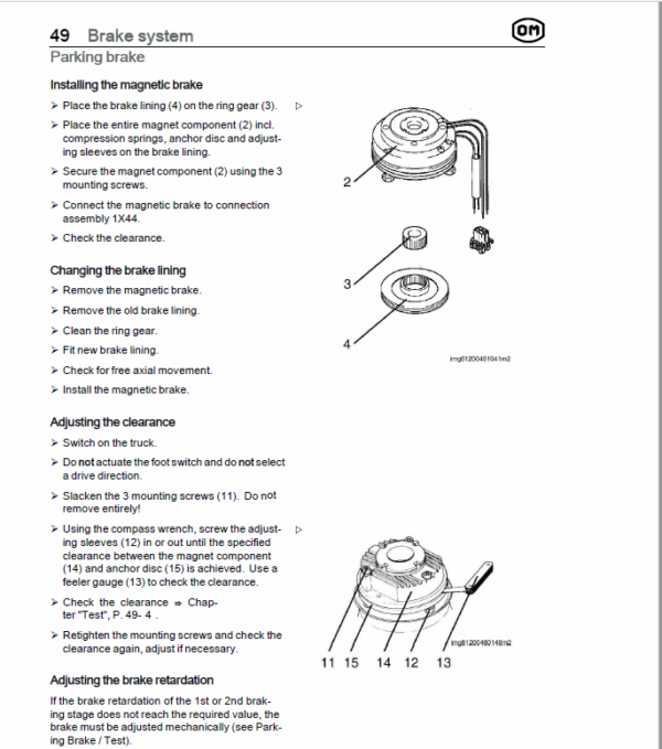 OM Pimespo XOP10 and XOP10ac Series XOP Lift Workshop Repair Manual