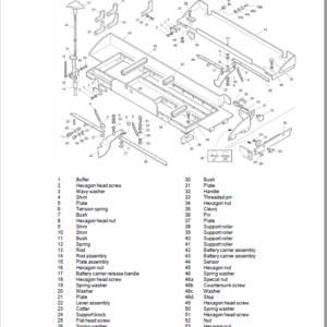 OM Pimespo XRS14ac, XRS16ac, XRS20ac Electric Reach Trucks Workshop Repair Manual