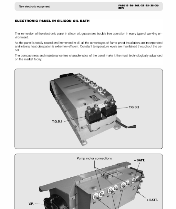 OM Pimespo Fase 18-20-20L-22-25-28-30 80v Forklift Workshop Repair Manual