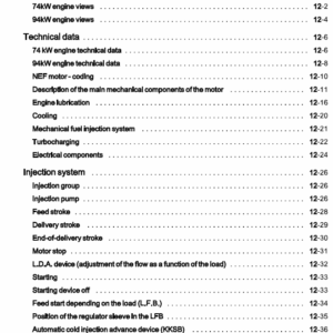 OM Pimespo XD100, XD60, XD70, XD80 Forklift Workshop Manual