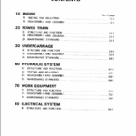 Bobcat 116 Excavator Service Manual