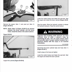 Bobcat 316 Excavator Service Manual