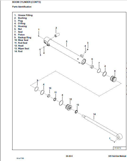 Bobcat 329 Compact Excavator Service Manual