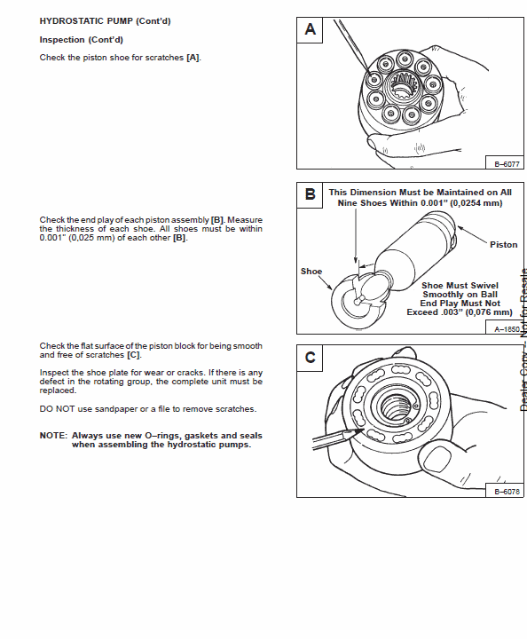 Bobcat 450 and 453 Skid-Steer Loader Service Manual