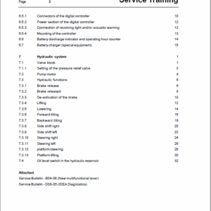 OM PIMESPO IDEA Series 334-03 Workshop Repair Manual