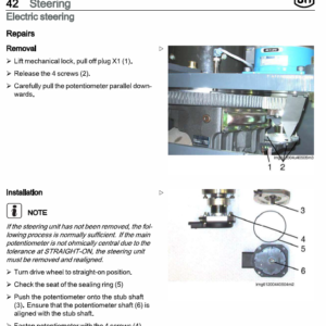 OM Pimespo XOP2, XOP3,  XOP2ac and XOP3ac Ordre Picker Workshop Repair Manual