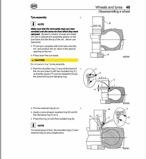 OM Pimespo XD15, XD18 and XD20 Forklift Repair Workshop Manual