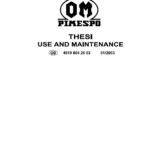 OM PIMESPO Thesi Series 4519 Reach Trucks Workshop Repair Manual