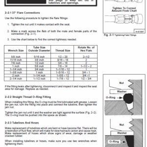 Bobcat 540, 543 and 543B Skid-Steer Loader Service Manual