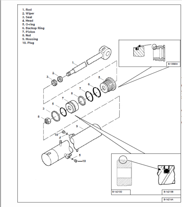 Bobcat 320, 320L and 322 Excavator Service Manual