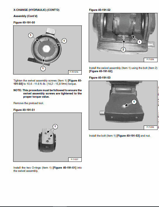 Bobcat 425 and 428 Compact Excavator Service Manual