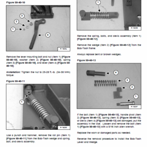 Bobcat 463 Skid-Steer Loader Service Manual