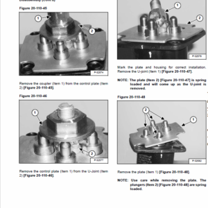 Bobcat 331, 331E and 334 Excavator Service Manual