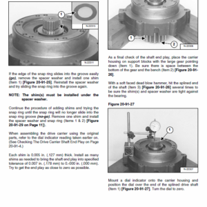 Bobcat 337 and 341 Excavator Service Manual