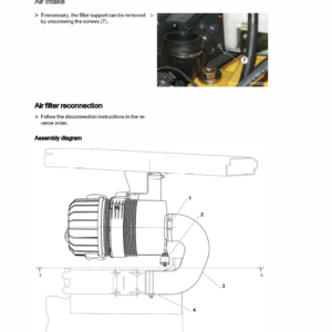 OM Pimespo XD40, XD45 and XD50 Forklift Workshop Manual