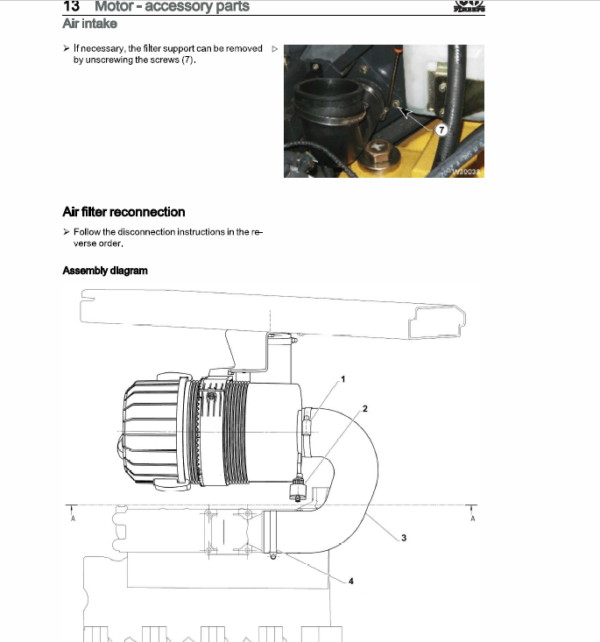 OM Pimespo XD40, XD45 and XD50 Forklift Workshop Manual