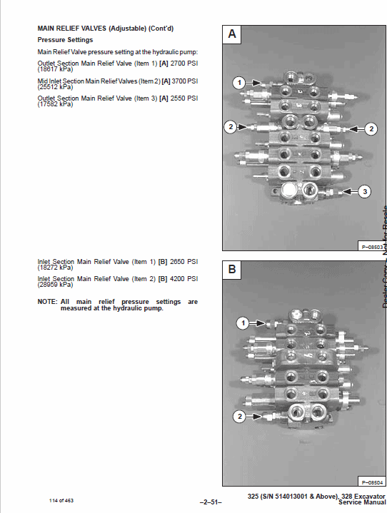 Bobcat X325 and X328 Excavator Service Manual