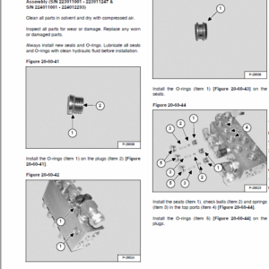 Bobcat 320, 320L and 322 Excavator Service Manual