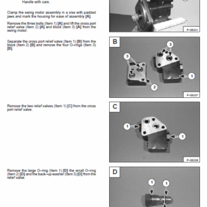 Bobcat X331, X331E and X334 Excavator Service Manual