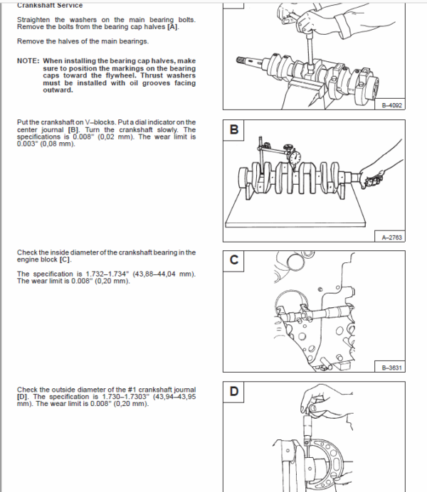 Bobcat 320, 320L and 322 Excavator Service Manual