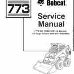 Bobcat 773 Skid-Steer Loader Service Manual