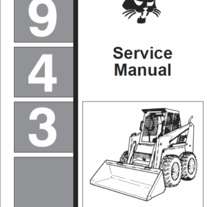 Bobcat 943 Skid-Steer Loader Service Manual