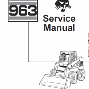 Bobcat 963 Skid-Steer Loader Service Manual