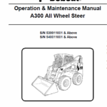 Bobcat A300 Wheel Steer Skid-Steer Loader Service Manual