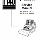Bobcat T140 Compact Loader Service Manual