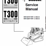 Bobcat T300 Turbo, T300 Turbo High Flow Service Manual