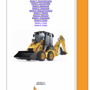 JCB 1CX Backhoe Loader Service Manual