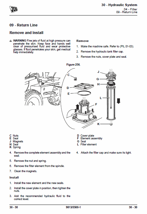 JCB 2DXL Loader Service Manual