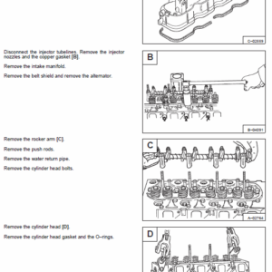 Bobcat 742B and 743B Skid-Steer Loader Service Manual