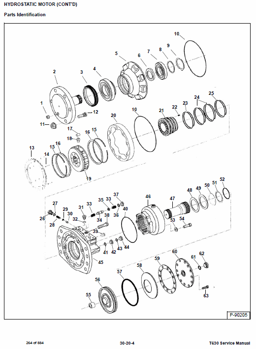 Bobcat T630 Loader Service Manual